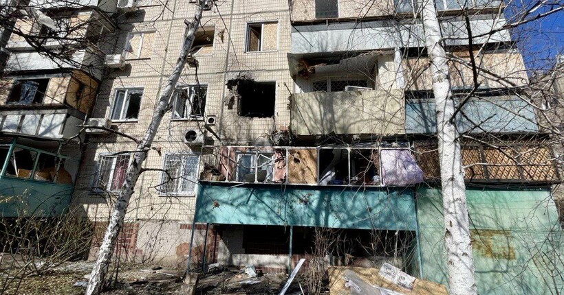 На Дніпропетровщині через обстріли пошкоджені будівлі, ліцей та підприємства