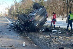 В Києві в ДТП загинув 21-річний водій Maserati