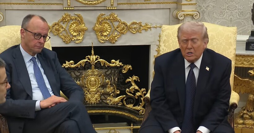 Мерц приїхав до Трампа: Ми говоритимемо про Україну, вона повинна зберегти свою територію
