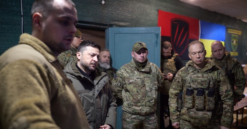 Зеленський і Сирський відвідали 28 ОМБр у Дружківці: подробиці