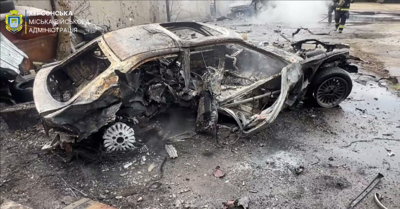 Росіяни обстріляли Херсонщину з артилерії: є загиблий та поранені, пошкоджено лікарню