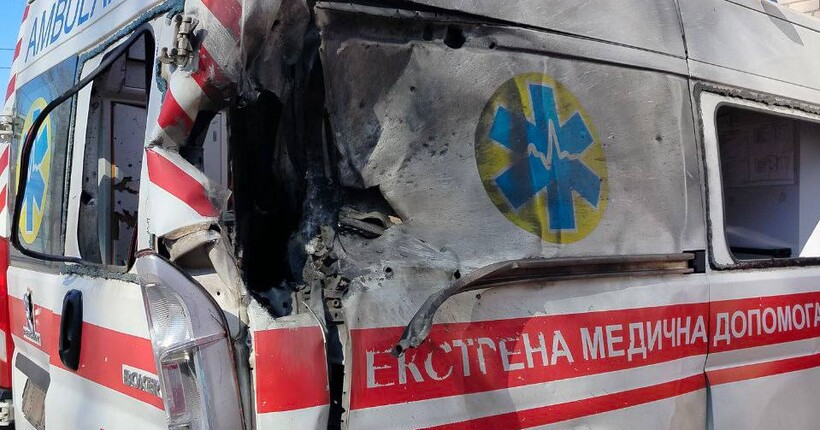 Російський FPV-дрон атакував автомобіль 