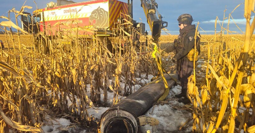 Сапери ДСНС на Чернігівщині знайшли частину російської ракети