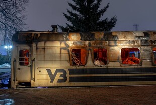 Після російського обстрілу кілька поїздів “Укрзалізниці” курсує із затримками