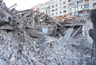 Поліція показала перші хвилини після удару рф по Запоріжжю 14 березня