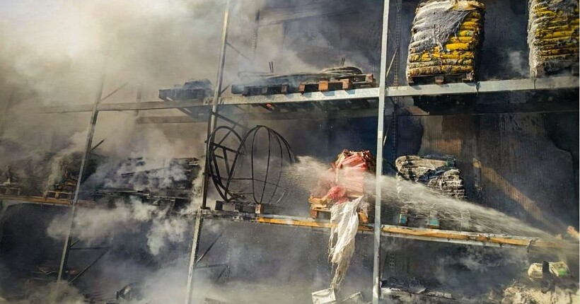 У Борисполі сталася пожежа в 