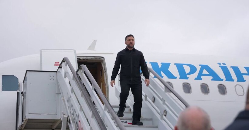 Зеленський прилетів у Лондон (відео)