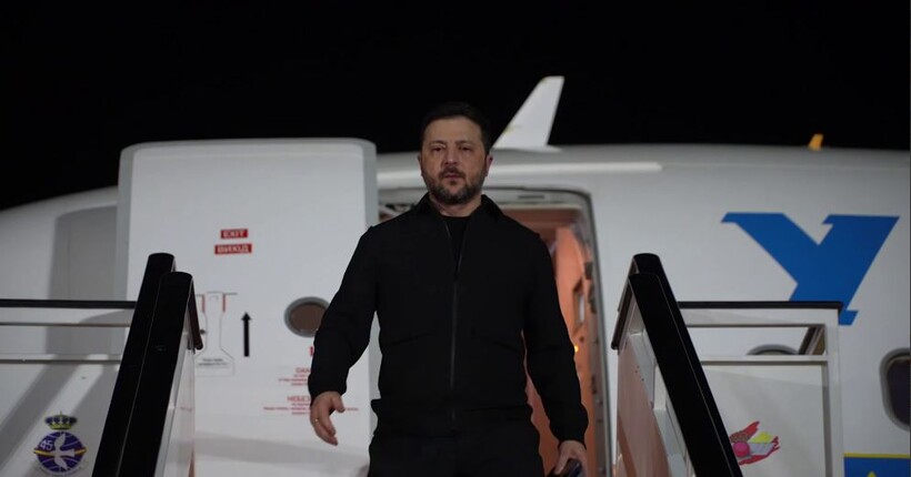 Зеленський прибув з візитом до Іспанії (відео)
