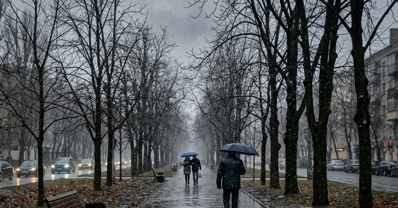 Похолодання та можливий мокрий сніг: прогноз погоди на 19 березня