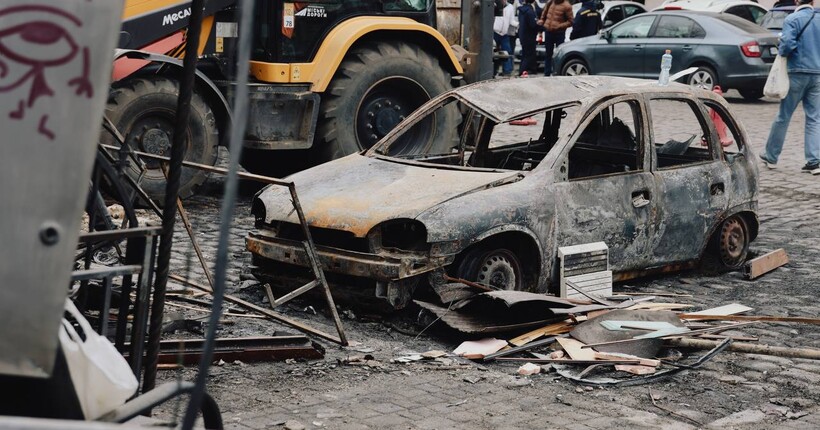 В Одесі показали наслідки атаки на історичний центр: фото