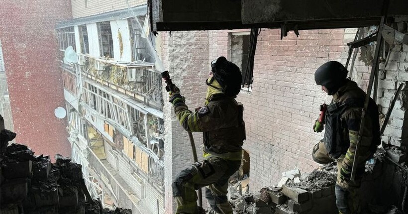 В Дніпрі поранено дев'ятеро людей після атаки російських БпЛА (фото)