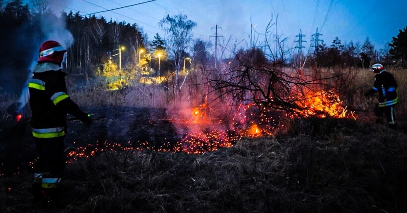 У Сквирі на Київщині чоловік загинув під час спалювання сухої трави