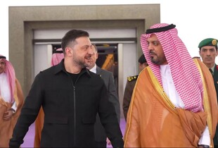 Зеленський прибув до Саудівської Аравії (відео)