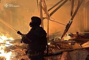 На Чернігівщині ворожі дрони вдарили по Новгороду-Сіверському (фото)