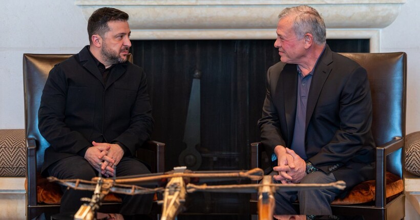 Зеленський запропонував Йорданії партнерство у сфері ППО