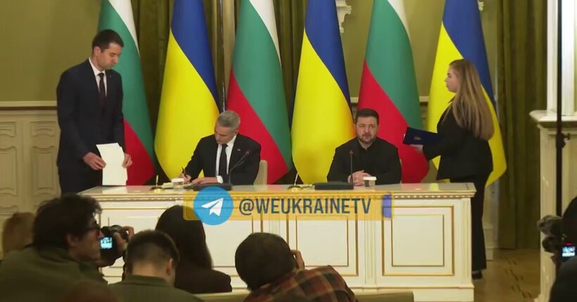 Україна і Болгарія підписали 10-річну безпекову угоду (відео)