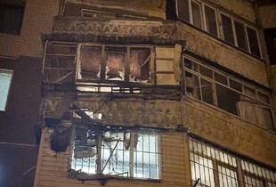 Дрон рф влучив у балкон багатоповерхівки в Одесі: наслідки