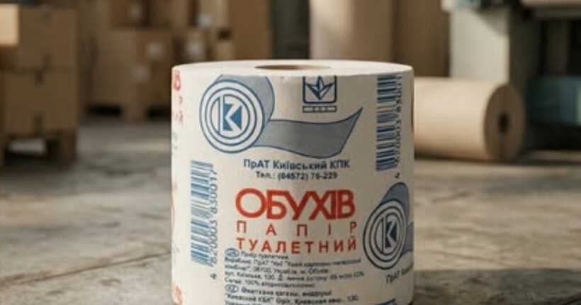 Після обстрілу вимушено зупинилось виробництво туалетного паперу 