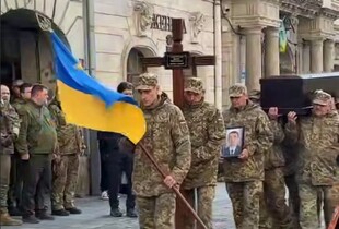 У Львові прощаються з Олегом Авдєєвим - військовим ТЦК, вбитим під час нападу