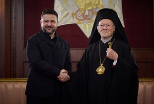 Зеленський зустрівся у Стамбулі зі Вселенським Патріархом Варфоломієм
