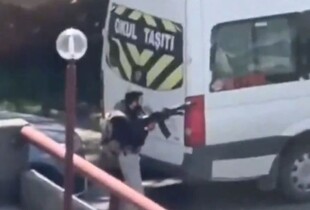 В Стамбулі біля посольства Ізраїлю сталась стрілянина (відео)