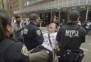 В Нью-Йорку затримали близько 90 людей на протесті проти допомоги Ізраїлю (відео)