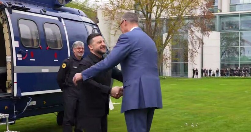 Зеленський повідомив про результати зустрічі з Мерцом у Берліні