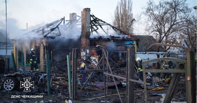 Окупанти атакували безпілотниками Черкаси: які наслідки (фото)