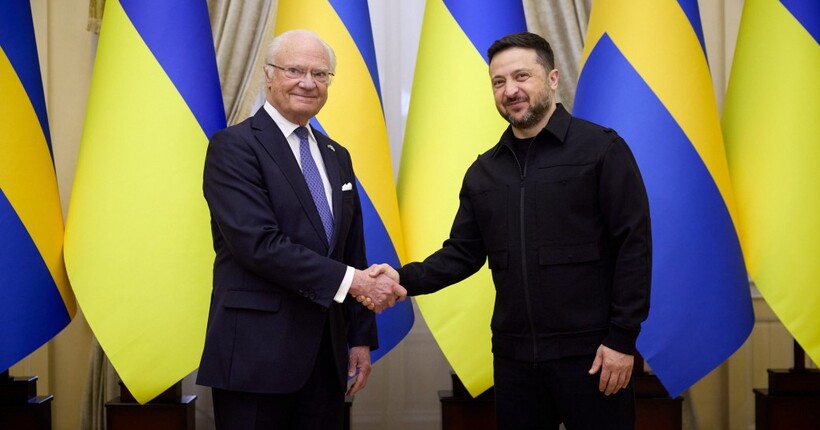 Зеленський зустрівся у Львові з королем Швеції: про що домовились