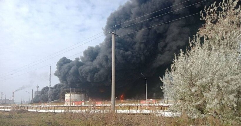 У трьох областях рф зафіксовано влучання по об'єктах нафтової галузі - Генштаб
