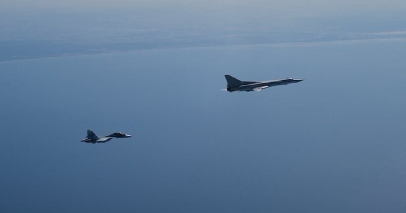 Швеція перехопила два російські стратегічні бомбардувальники над Балтійським морем