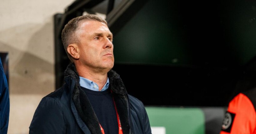 Ребров покинув посаду головного тренера збірної України