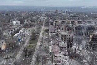 Місто, що стало лінією фронту: в МВС показали, як виглядає Костянтинівка зараз