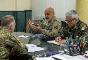 Сирський провів зустріч з військовими представниками НАТО та ЄС