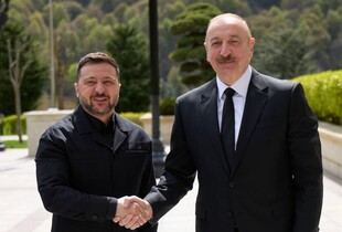 Зеленський прибув до Азербайджану для зустрічі з Алієвим (відео)