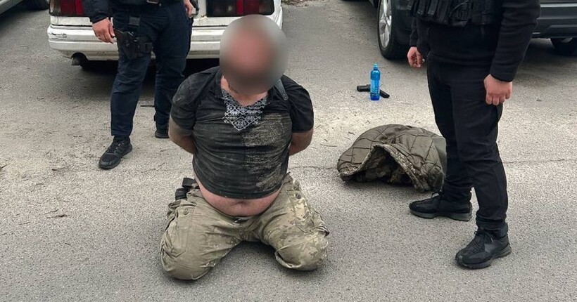 Стрілянина у Бучі: поліцейські затримали п'яного чоловіка