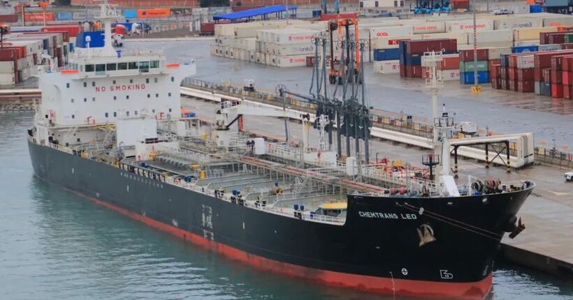 ВМС ЗСУ уразили підсанкційне судно 