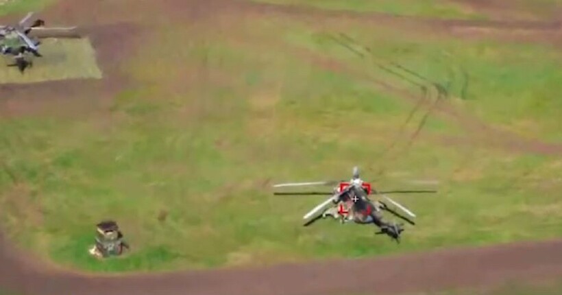 СБС уразили два вертольоти рф у Воронезькій області (відео)