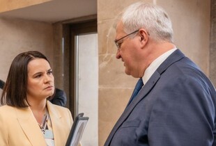 Сибіга зустрівся з Тихановською: політики обговорили загрози з боку рф та Білорусі