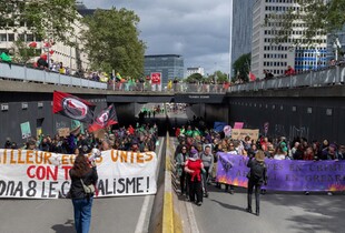 Протести в Бельгії: на вулиці Брюсселя вийшли десятки тисяч людей