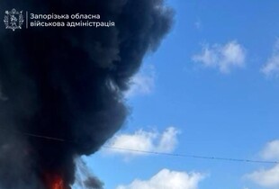 Вибухи в Запоріжжі: над містом піднявся чорний дим, є постраждалі