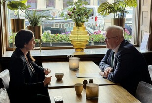 Сибіга зустрівся з новою угорською колегою: про що домовилися
