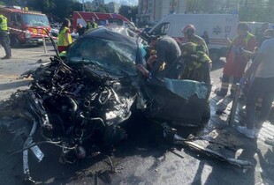 Серед загиблих у смертельній ДТП в Солом'янському районі столиці двоє поліцейських