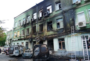 Російська атака на Київ пошкодила лабораторії та обладнання НАН України (фото)