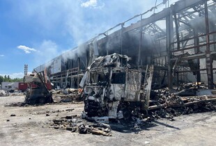 росія знищила гуманітарний склад Червоного Хреста у Києві: втрачено допомогу на понад 79 млн грн