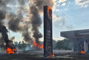 Окупанти атакували АЗС на трасі Дніпро - Кривий Ріг: є загиблий і поранені