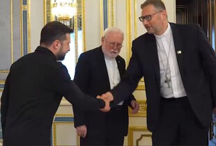 Зеленський зустрівся з делегацією Святого Престолу у Києві: про що говорили