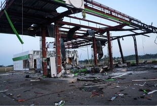 Росіяни пошкодили пожежну частину і декілька АЗС на Полтавщині