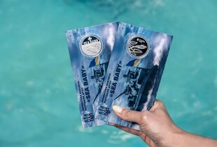 НБУ випустив нову пам'ятну монету з морським дроном Sea Baby: як виглядає