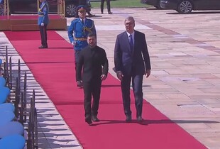 Зеленський зустрівся з Вучичем у Белграді (відео)